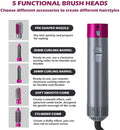 5 in 1 Hot Air Brush Hair Dryer & Volumizer, Multifunctional Hair Styler Tool for Women | Detachable Blow Dryer Brush,Professional Hair Straightener, Curler, Crimper(BE-HAB-04)