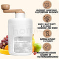 Portable Ice Crusher Machine with Ice Box Mold for Home | Manual Ice Shaver Snow Cone Ice Gola Cocktails Slush Maker | Grinder Machine BPA Free Ice Hand-Cranked for Kitchen Gadgets Ice Blender
